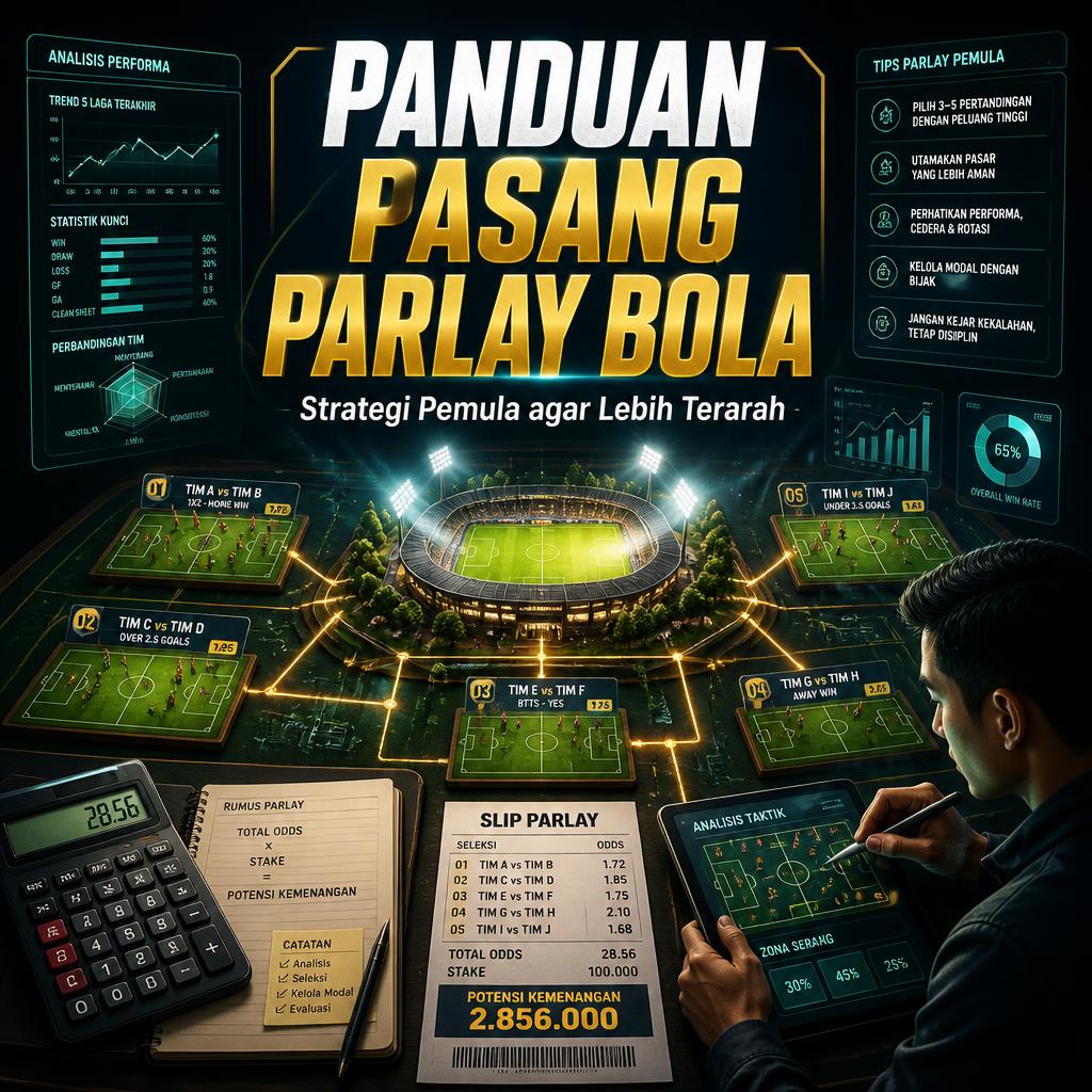 Panduan Pasang Parlay Bola untuk Pemula agar Lebih Terarah